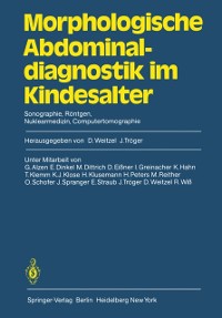 Cover Morphologische Abdominaldiagnostik im Kindesalter