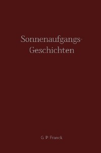 Cover Sonnenaufgangs-Geschichten