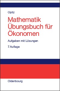 Cover Mathematik Übungsbuch für Ökonomen
