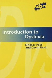 Cover Introduction to Dyslexia
