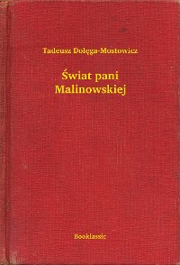 Cover Świat pani Malinowskiej
