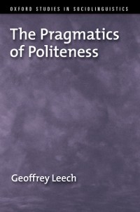 Cover Pragmatics of Politeness