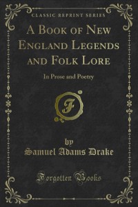 Cover Book of New England Legends and Folk Lore