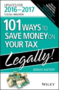 Cover 101 Ways To Save Money On Your Tax - Legally 2016-2017