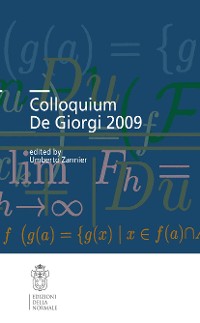 Cover Colloquium De Giorgi 2009