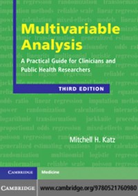 Cover Multivariable Analysis