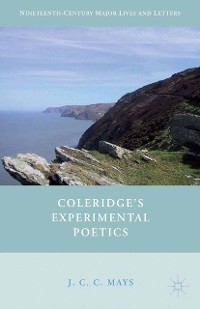 Cover Coleridge’s Experimental Poetics