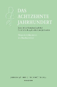 Cover Das achtzehnte Jahrhundert