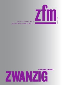 Cover Zeitschrift für Medienwissenschaft 20