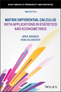 Cover Matrix Differential Calculus with Applications in Statistics and Econometrics