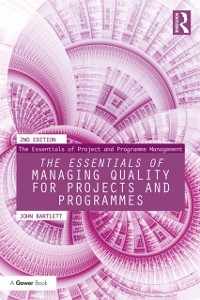 Cover Essentials of Managing Quality for Projects and Programmes