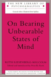 Cover On Bearing Unbearable States of Mind