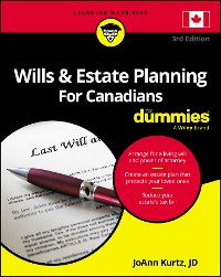 Cover Wills & Estate Planning For Canadians For Dummies