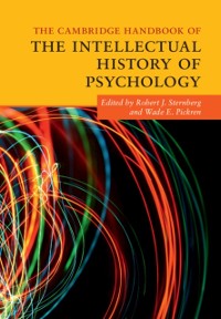 Cover Cambridge Handbook of the Intellectual History of Psychology