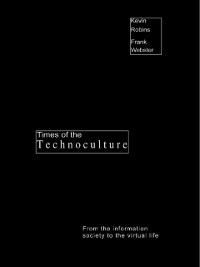 Cover Times of the Technoculture