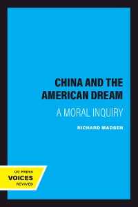 Cover China and the American Dream