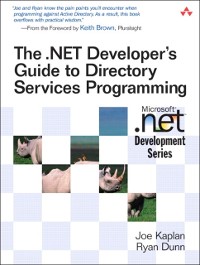 Cover .NET Developer's Guide to Directory Services Programming, The