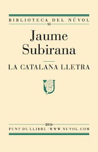 Cover La catalana lletra
