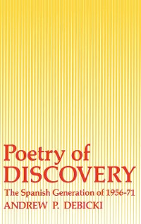 Cover Poetry Of Discovery
