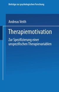 Cover Therapiemotivation