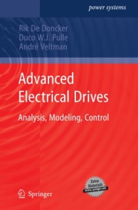 Cover Advanced Electrical Drives