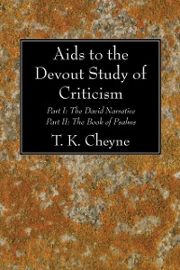 Cover Aids to the Devout Study of Criticism