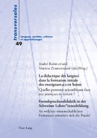 Cover La didactique des langues dans la formation initiale des enseignant.e.s en Suisse / Fremdsprachendidaktik in der Schweizer Lehrer*innenbildung