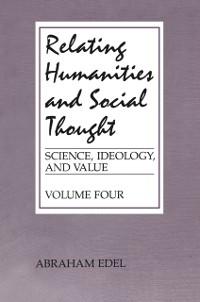 Cover Relating Humanities and Social Thought