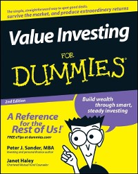 Cover Value Investing For Dummies