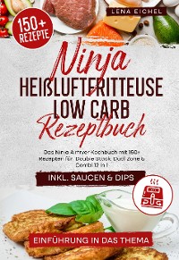 Cover Ninja Heißluftfritteuse Low Carb Rezeptbuch