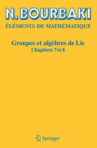 Cover Groupes et algèbres de Lie
