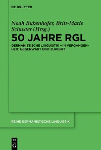 Cover Germanistische Linguistik