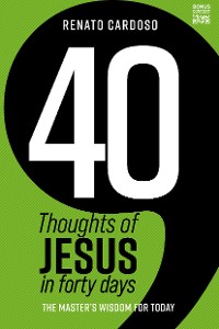 Cover 40 Thoughts of Jesus in forty days