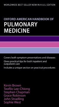 Cover Oxford American Handbook of Pulmonary Medicine