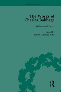 Cover Works of Charles Babbage Vol 1