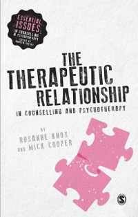 Cover Therapeutic Relationship in Counselling and Psychotherapy