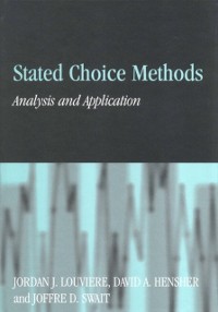 Cover Stated Choice Methods