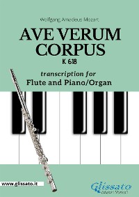 Cover Flute and Piano or Organ "Ave Verum Corpus" by Mozart