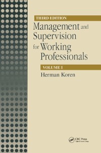 Cover Management and Supervision for Working Professionals, Third Edition, Volume I