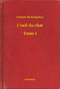 Cover L'oeil du chat - Tome I