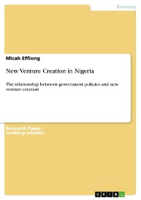 Cover New Venture Creation in Nigeria