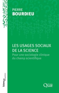 Cover Les usages sociaux de la science