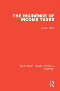 Cover Incidence of Income Taxes