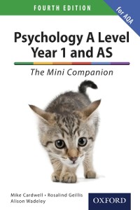 Cover Psychology A Level Year 1 and AS: The Mini Companion for AQA