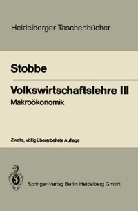 Cover Volkswirtschaftslehre III