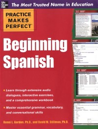 Cover Practice Makes Perfect Beginning Spanish