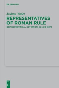 Cover Representatives of Roman Rule
