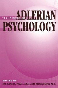 Cover Techniques In Adlerian Psychology
