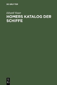 Cover Homers Katalog der Schiffe