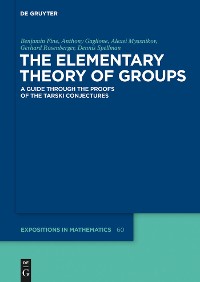 Cover The Elementary Theory of Groups